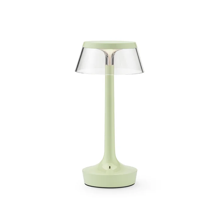 Flos - Bon jour Unplugged Oplaadbare tafellamp, Colour Tune, fresh mint