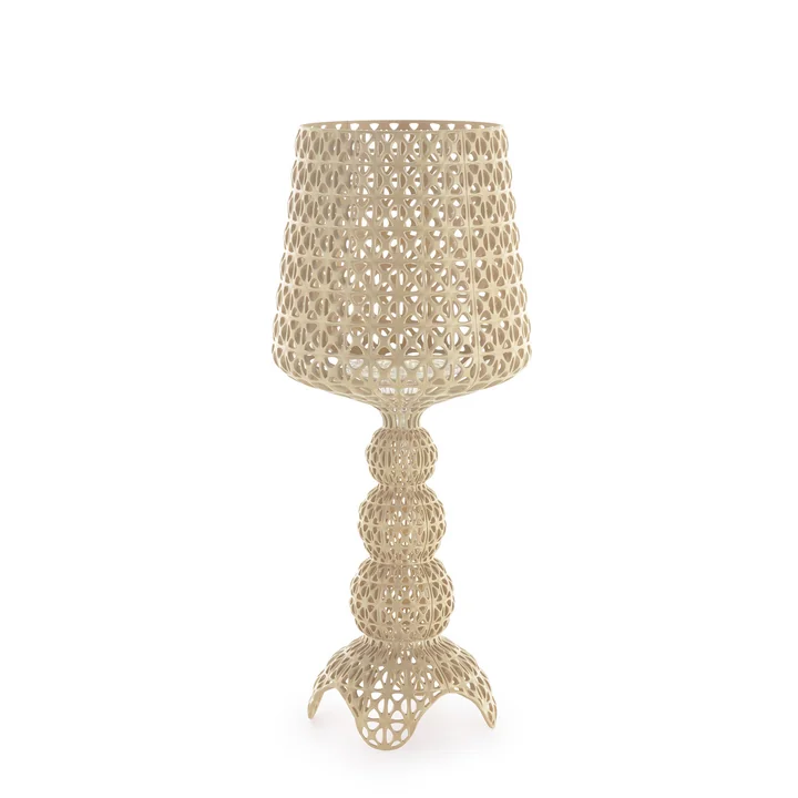 Kartell - Mini Kabuki LED tafellamp, beige