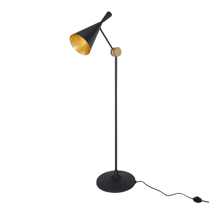 Tom Dixon - Beat LED vloerlamp, zwart