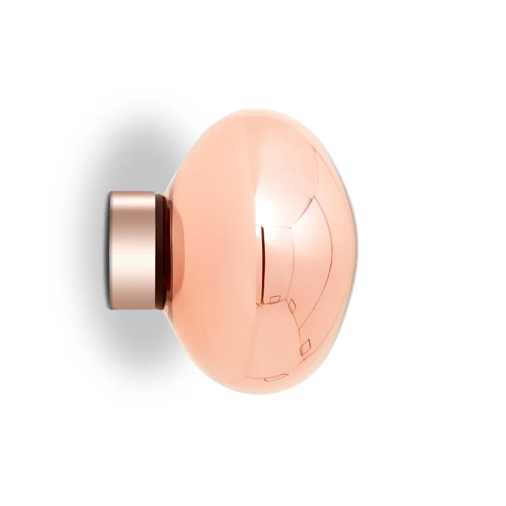 Tom Dixon - Melt LED wandlamp / plafondlamp, mini, 30 x 25 cm, koper