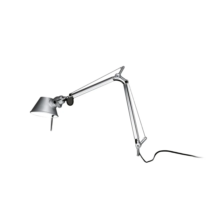 Tolomeo Mini LED tafellamp zonder houder van Artemide in de uitvoering aluminium