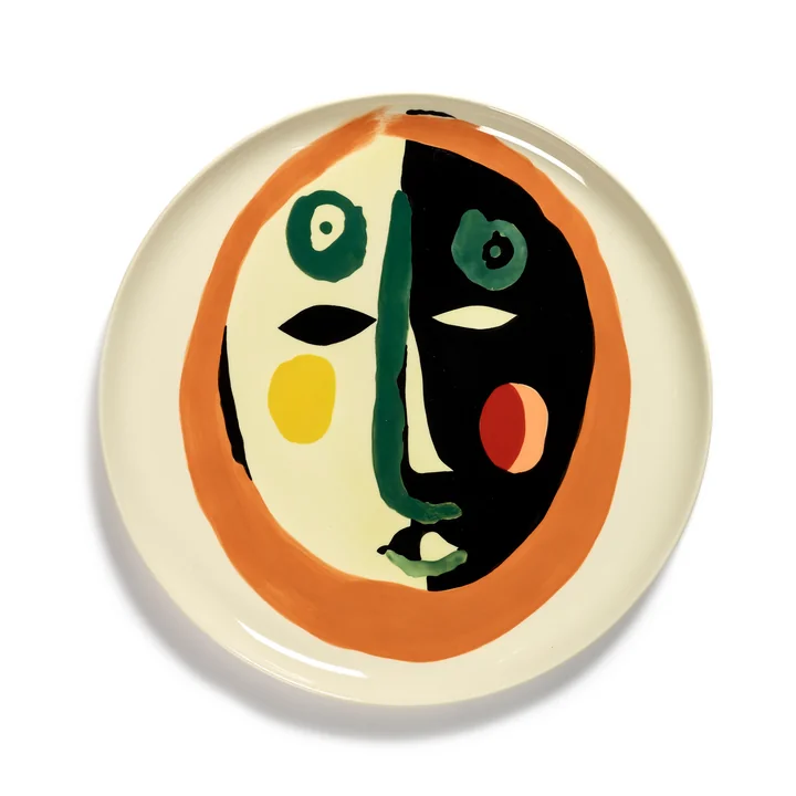 Serax - Serveerplateau Feast Face N°1, mix