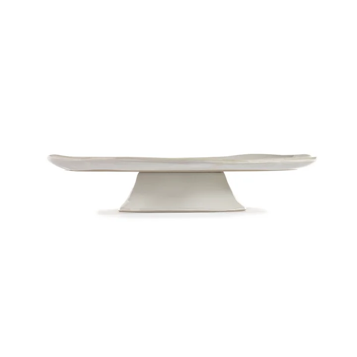 Serax - La Mère groot bord met voet, gebroken wit