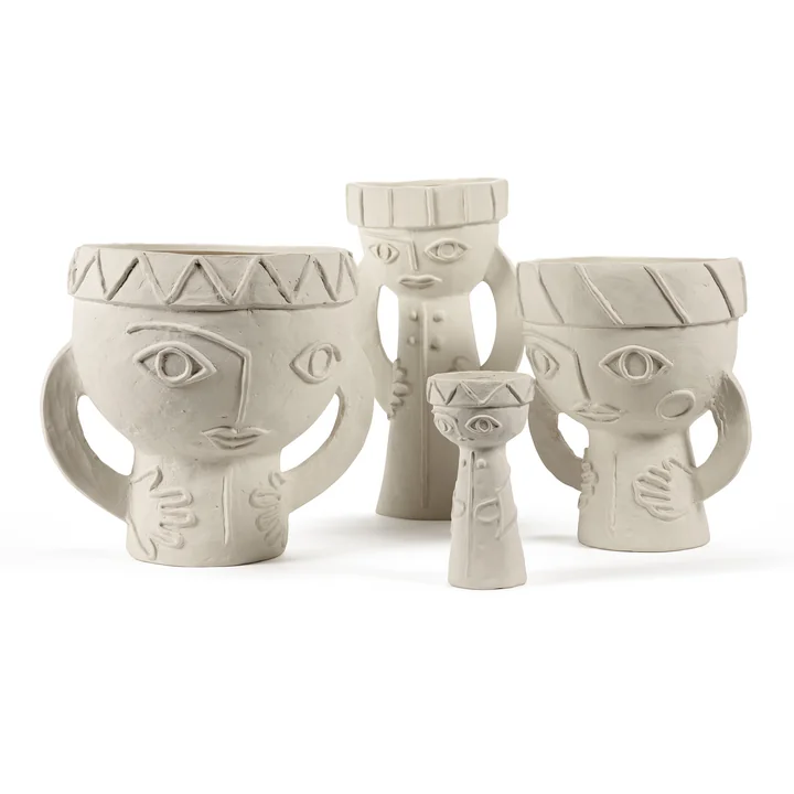 Serax - Les Femmes vazen, beige