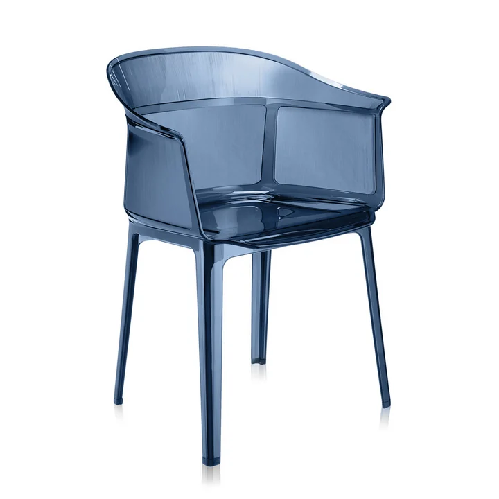 Kartell - Papyros fauteuil, poederblauw