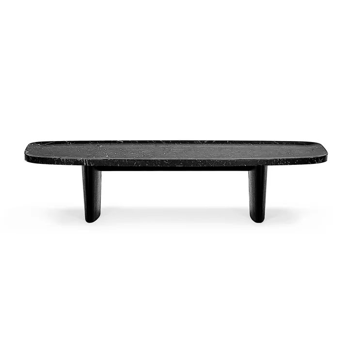 ClassiCon - Matéria salontafel, 160 x 70 cm, Nero Marquina marmer / zwart