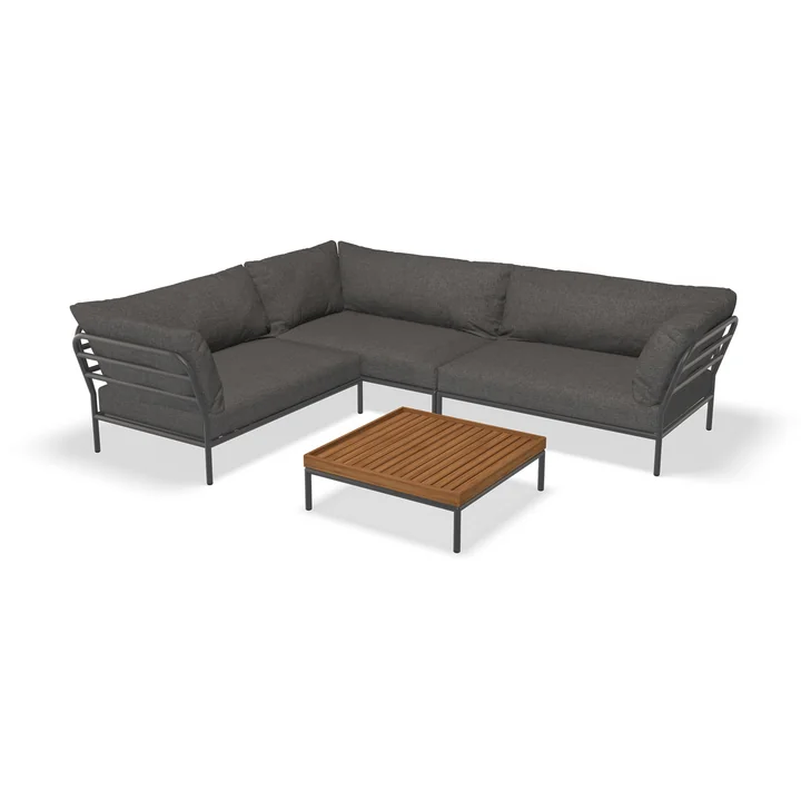 HOUE - Level 2 Loungeset 7, donkergrijs / dark grey basic