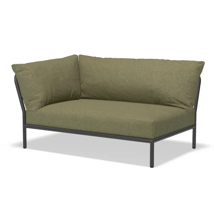 HOUE - Level 2 Sofa, links, donkergrijs / leaf