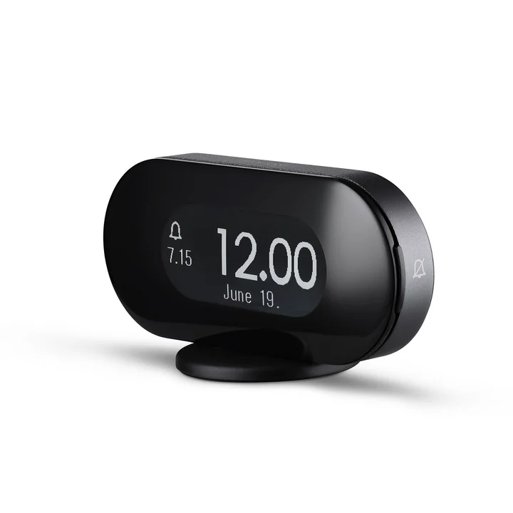 Jacob Jensen - Wekker, zwart