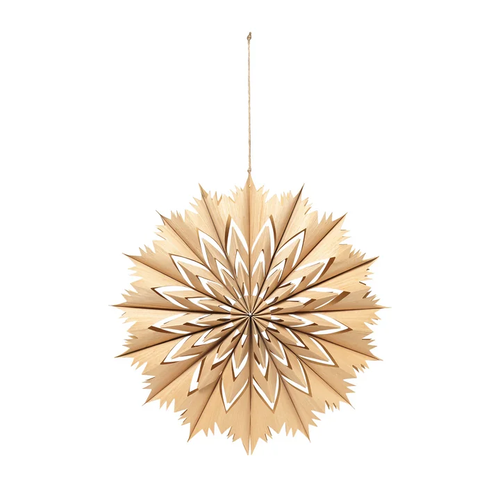 Broste Copenhagen - Venja kerstster M, Ø 40 cm, naturel