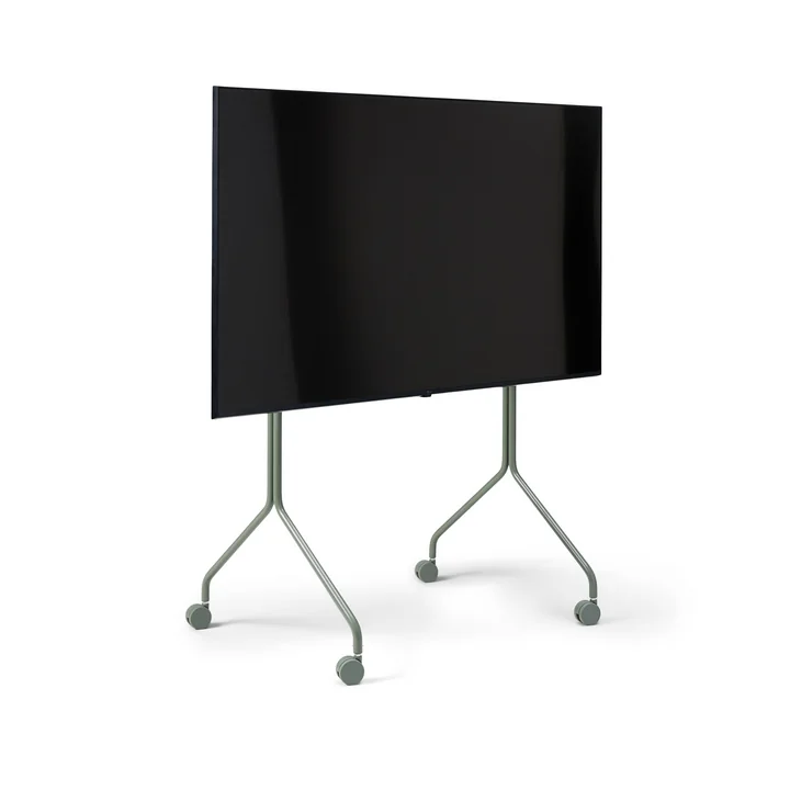 Pedestal - Moon Rollin ' Tall TV - Stand , 44 - 70 Douane , mossey groen
