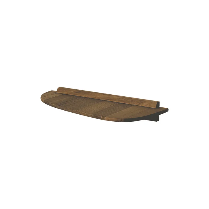 Andersen Furniture - Wandplank, gerookt essen / geolied /40 x 18 cm