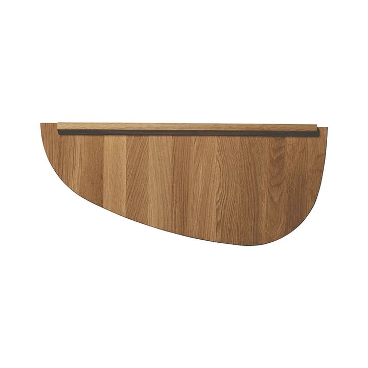Andersen Furniture - Wandplank, essen gerookt / geolied /59 x 25 cm