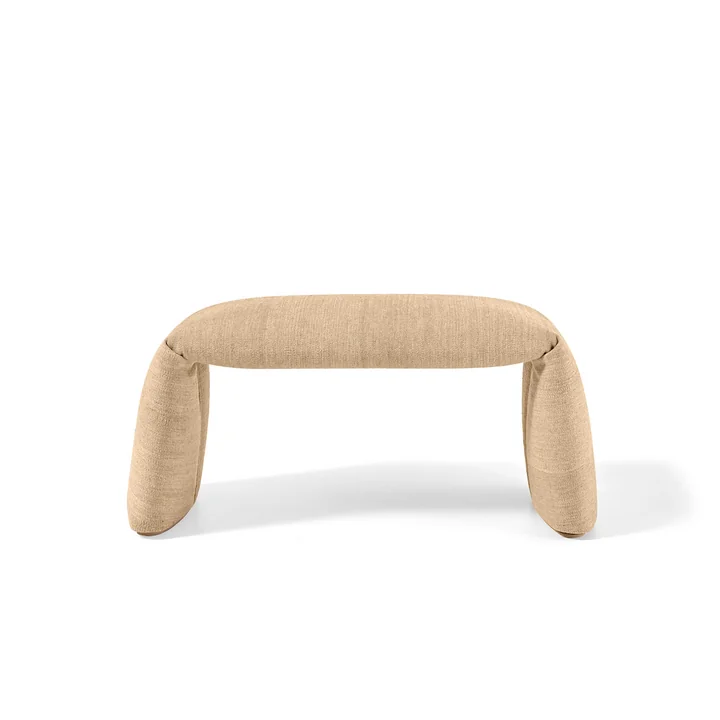 nanimarquina - Opgevouwen bank, medium, 97 x 45 cm, beige