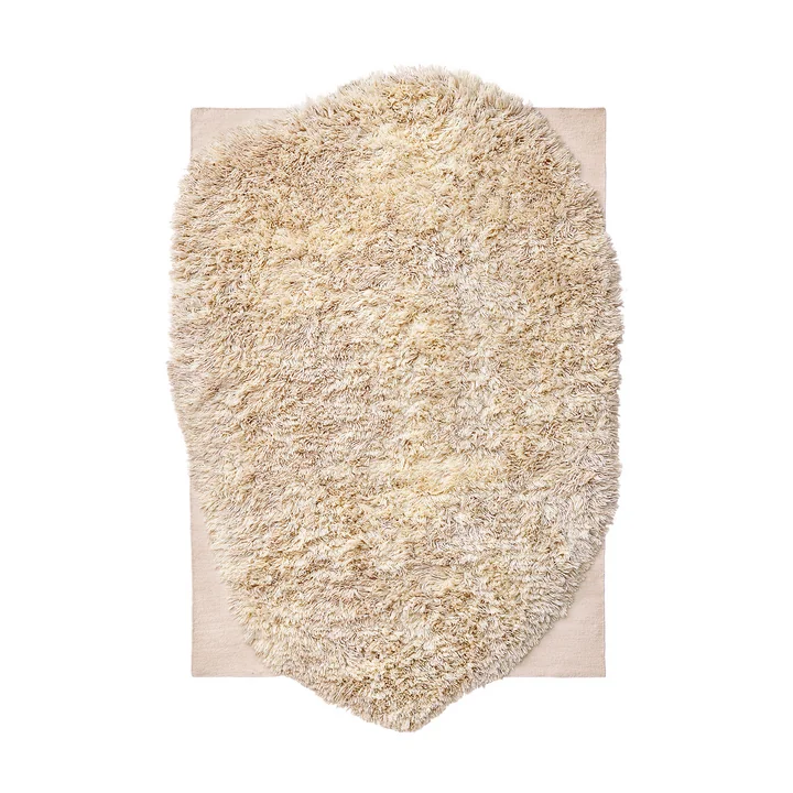 nanimarquina - Alga vloerkleed, 179 x 270 cm, gebroken wit