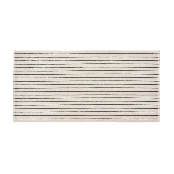 Blomus - Arto Badhanddoek, 140 x 70 cm, dunne strepen, manestraal/magneet