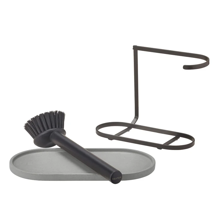 Blomus - Dhuva Vaatwasser-organizer met afwasborstel, microchip