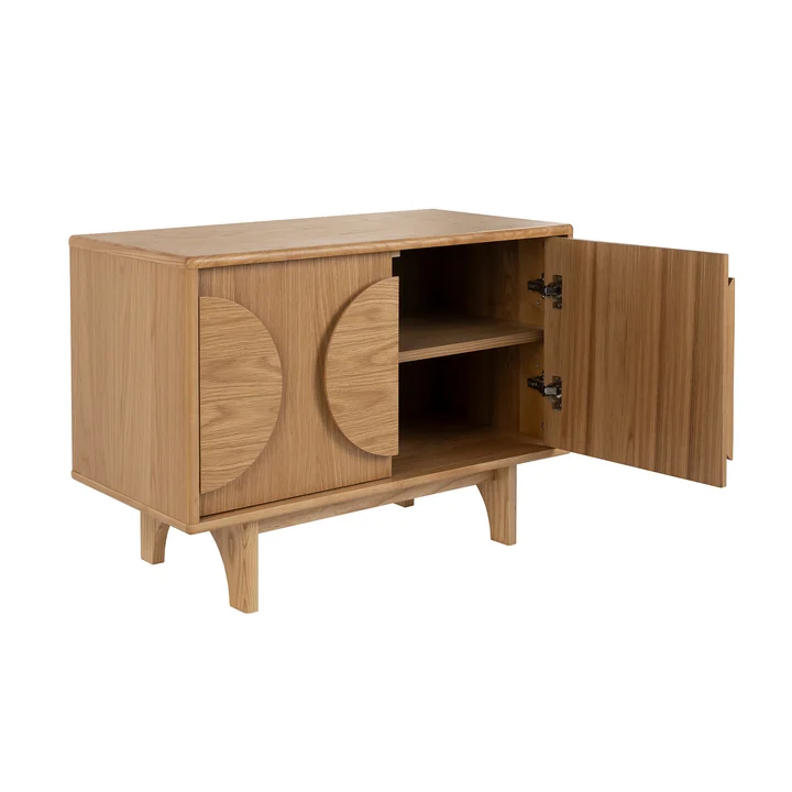 Zuiver - Groove Dressoir met 2 deuren, eiken
