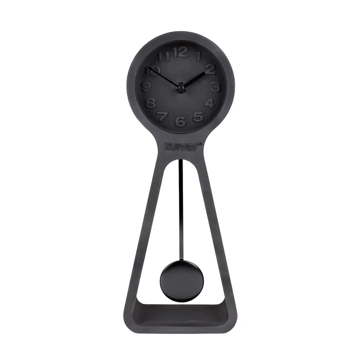 Zuiver - Pendulum Time Tabel klok, all black