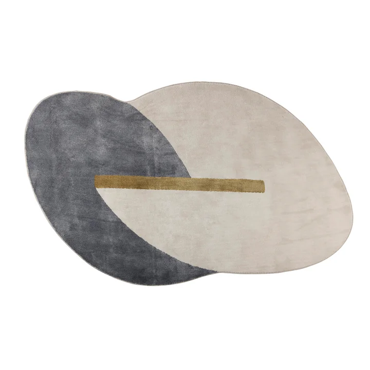 Zuiver - Phila Tapijt, 160 x 257 cm, blauw