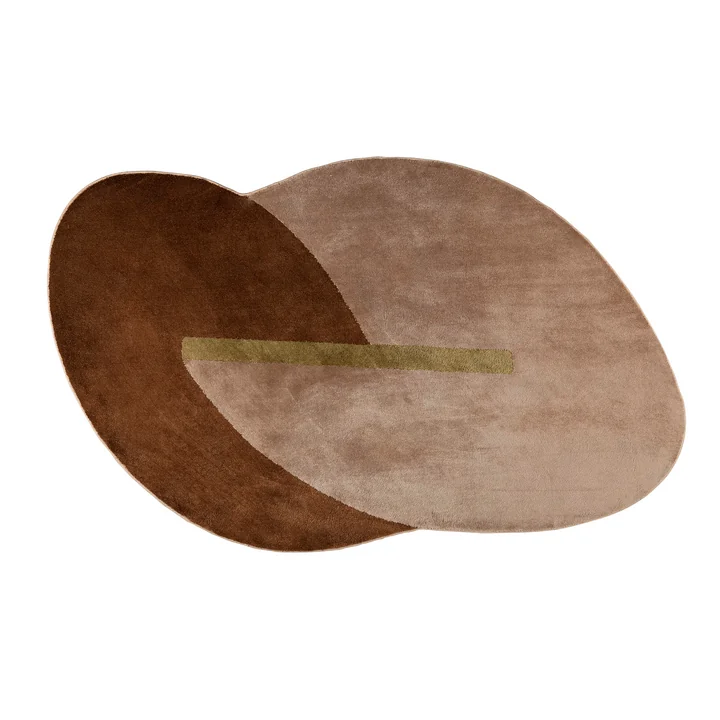 Zuiver - Phila Vloerkleed, 160 x 257 cm, Terra