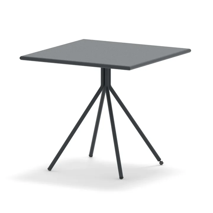 Vermobil - Twist tafel, 80 x 80 cm, antraciet