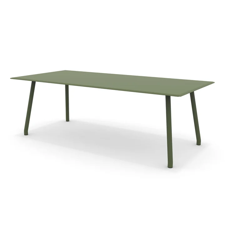 Vermobil - Verdea tafel, 100 x 220 cm, donkergroen