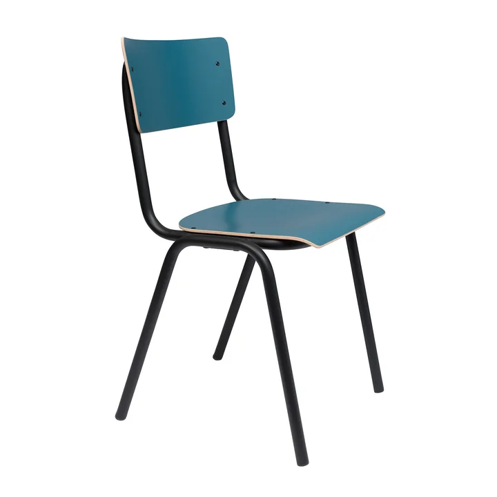 Zuiver - Back to School Stoel, benzine