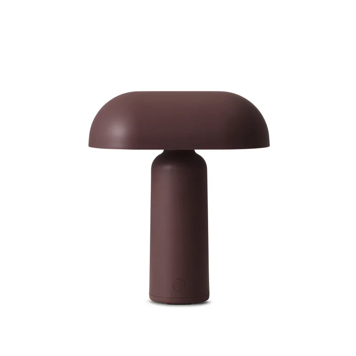 Normann Copenhagen - Porta LED oplaadbare tafellamp, bruin