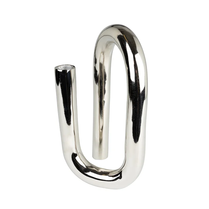 Zuiver - Tubo Kandelaar, groot / zilver