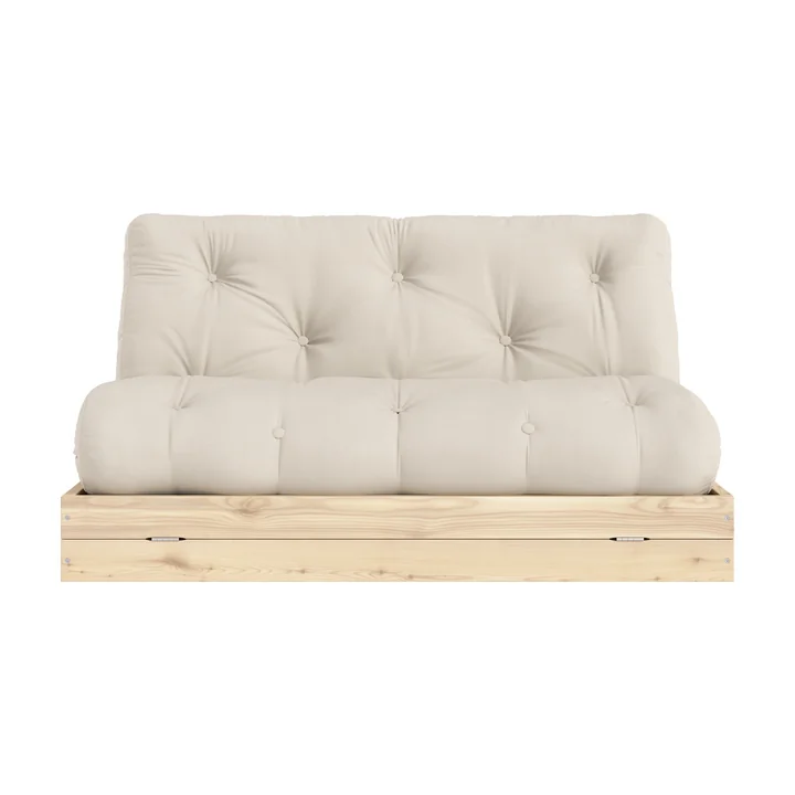 Karup Design - Flip Raw dagbed, 140 x 200 cm, natuurlijk grenen / beige (747)