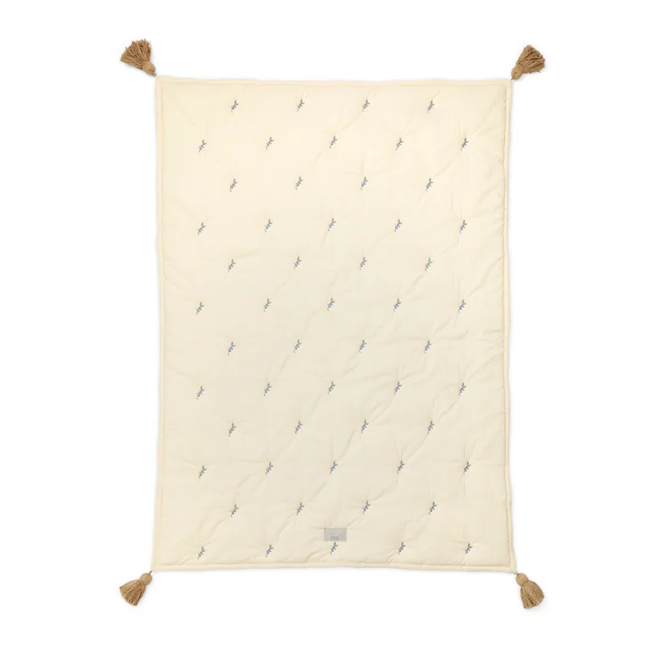 Cam Cam Copenhagen - Geborduurde deken, bosbessen