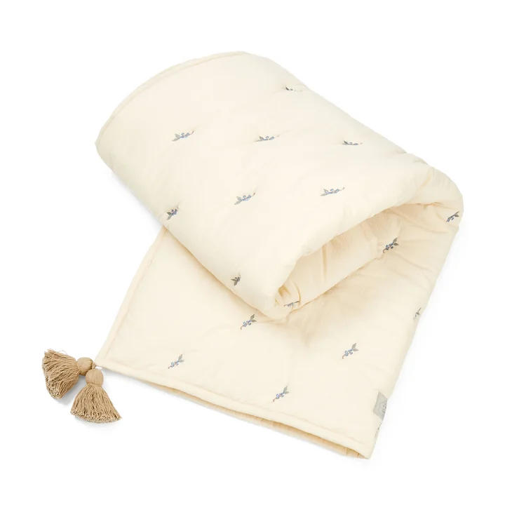 Cam Cam Copenhagen - Geborduurde deken, bosbessen