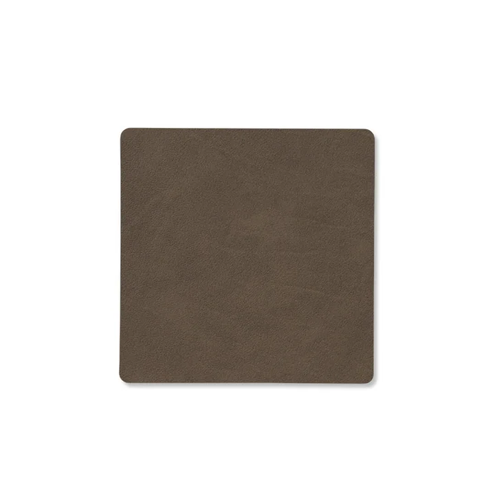 Lind DNA - Glazen onderzetter Square, Nupo kaviaar