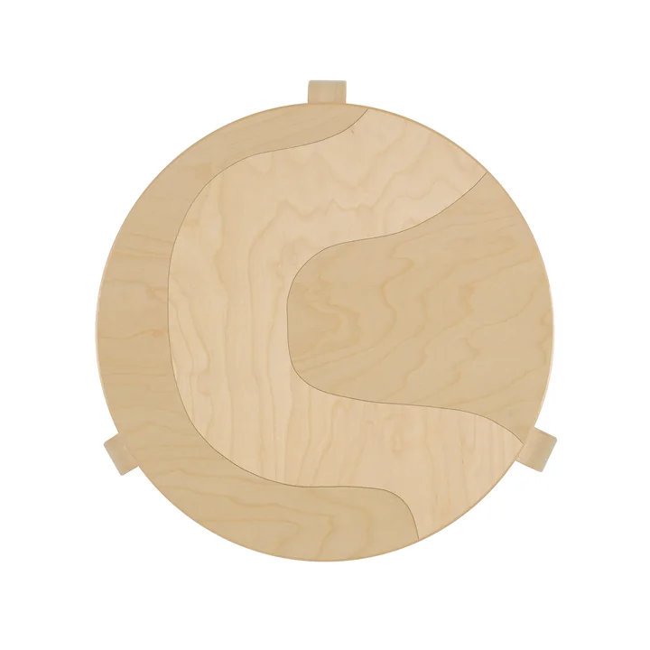 Artek - 90D Bijzettafel, seireeni, berken naturel