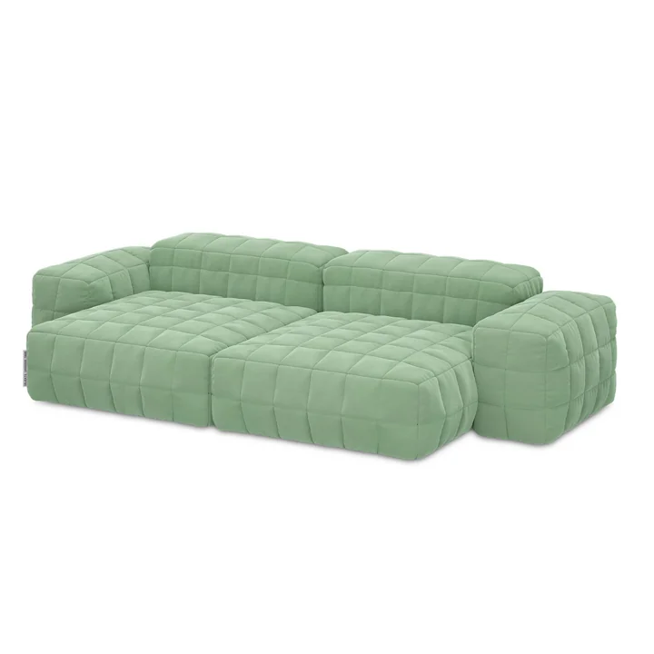 OUT Objekte unserer Tage - Henn Sofa 03, 280 x 140 cm, pistache (Asator 0834 van Kvadrat/Raf Simons)