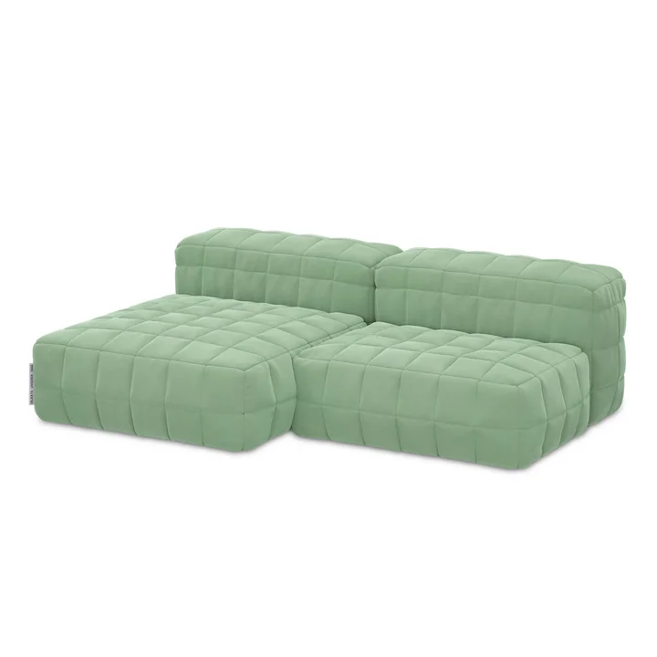 OUT Objekte unserer Tage - Henn Sofa 01, 210 x 140 cm, pistache (Asator 0834 van Kvadrat/Raf Simons)