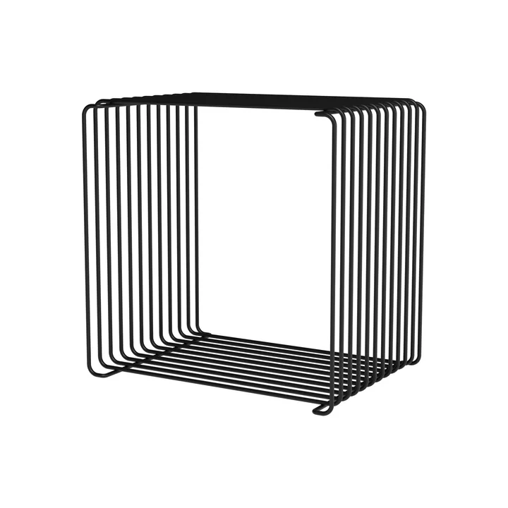 Montana - Panton Wire Plank / bijzettafel 25,7 cm, zwart