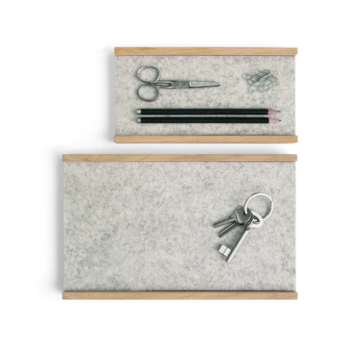 side by side - All in One Place schap, klein en groot, natuurlijk eiken