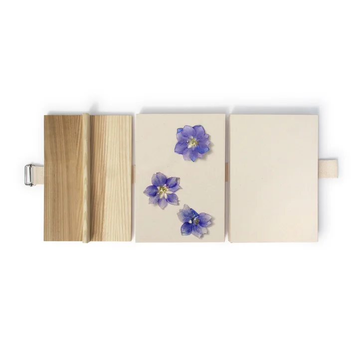 side by side - Bloemenpers A5, natuur