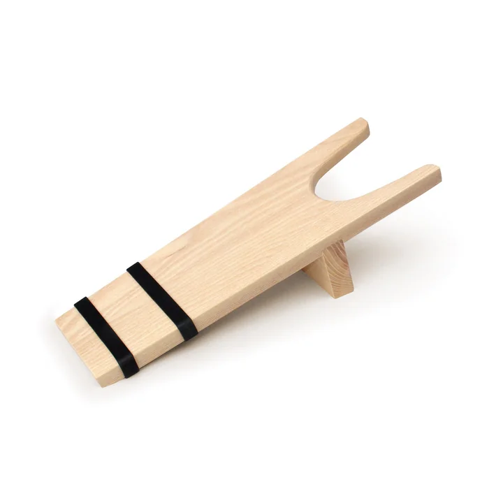 side by side - Helping friend Schoentrekker, 31 x 10,7 cm, essen natuur