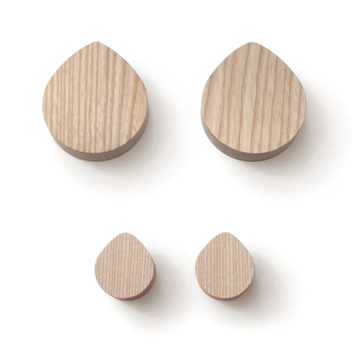 side by side - OI Muurhaken, groot en klein, essen natuur