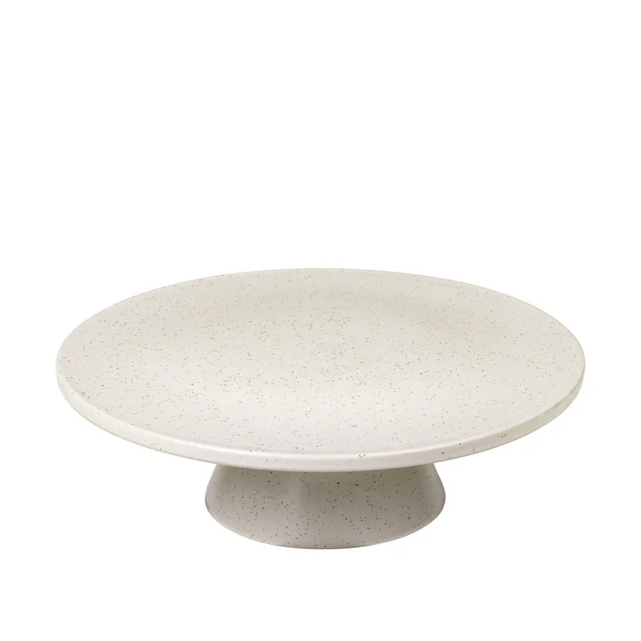 Broste Copenhagen - Nordic Vanille gebaksbord, Ø 30 x 10 cm, crème