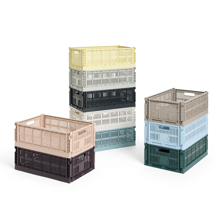 HAY - Colour Crate Mand L, 53 x 34,5 cm, recycled