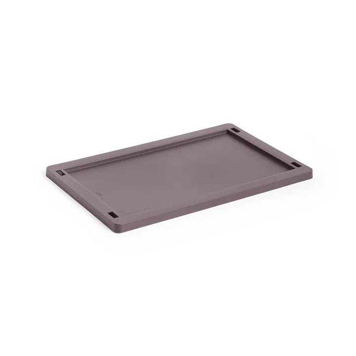 HAY - Colour Crate Deksel S, kunststof, bordeaux