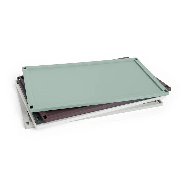 HAY - Colour Crate Deksel XL, kunststof, stapelbaar