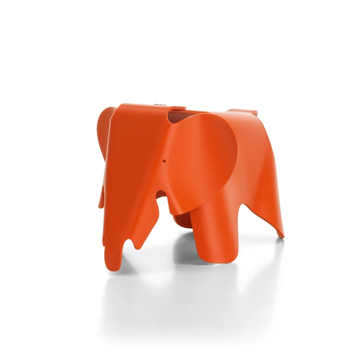 Vitra - Eames Elephant RE klein, rood oranje