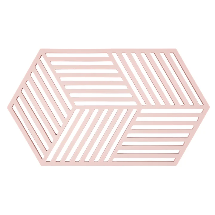 Zone Denmark - Hexagon Onderzetter groot, rosé