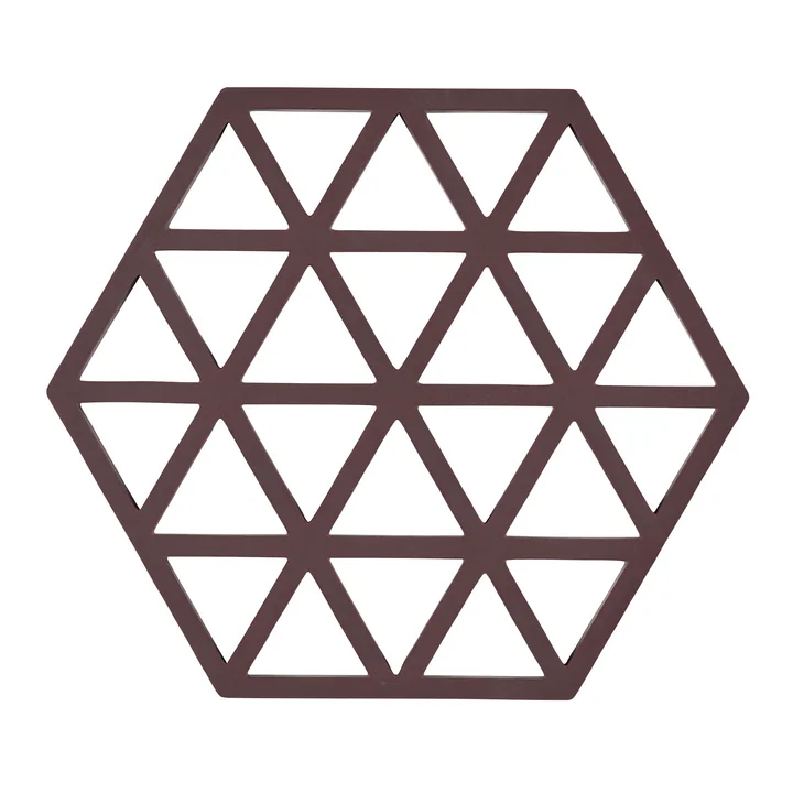 Zone Denmark - Triangle Onderzetter, 16 x 14 cm, kalamata