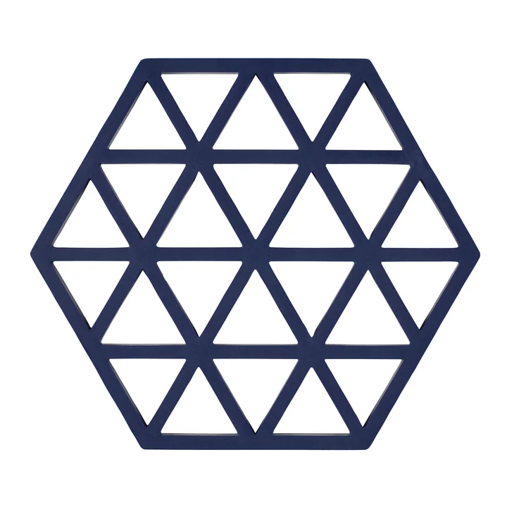 Zone Denmark - Triangle Onderzetter, 16 x 14 cm, middernacht